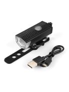 USB-ről tölthető LED-es Biciklilámpa Szett