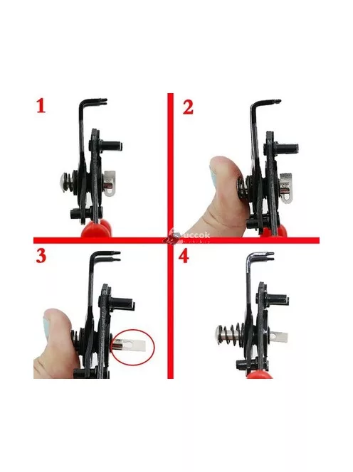 Többfunkciós Zégerfogó Cserélhető Fejekkel