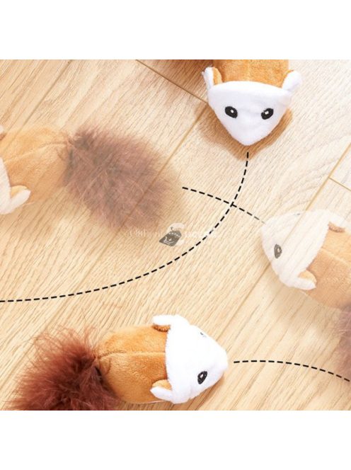 Futkározó egér cicajáték