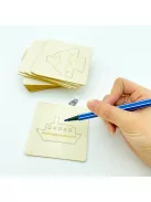 Fa rajzsablon készlet 20 db-os