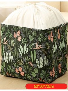   Nagy kapacitású összehajtható ruhatároló fülekkel, húzózsinórral