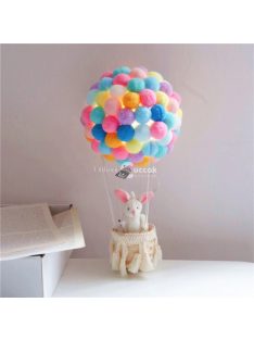 Hőlégballonos éjjeli fény készítő szett