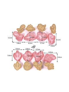 Műanyag keksz forma, süti forma