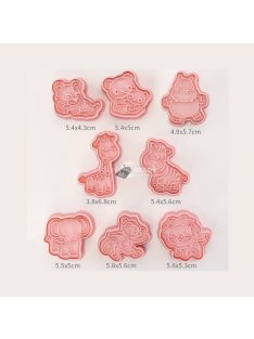 Műanyag keksz forma, süti forma