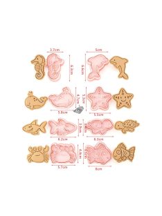 Műanyag keksz forma, süti forma
