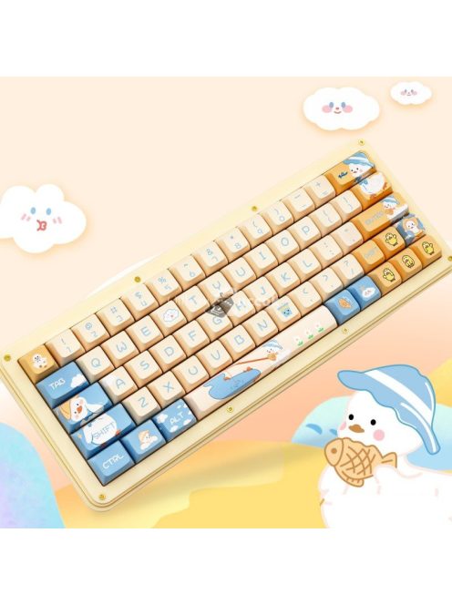 Kacsa figurás billentyűsapka