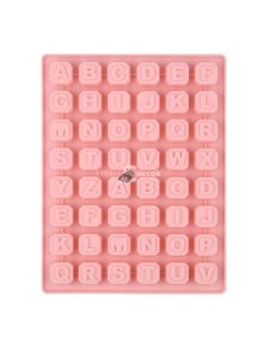 Szilikonforma, betűk