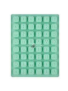 Szilikonforma, betűk