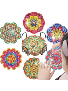 Mandala gyémántfestő készlet