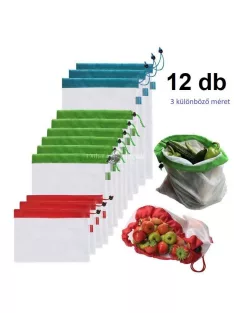 Ökozacskó, ökozsák csomag (12 db)