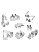 3D karácsonyi sütemény kiszúró 8 db