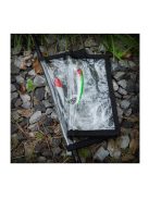 Átlátszó PVC horgászcsali tároló 5 db