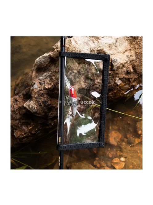 Átlátszó PVC horgászcsali tároló 5 db