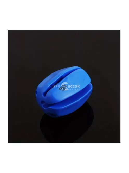 Szilikonos horgászbottartó kék