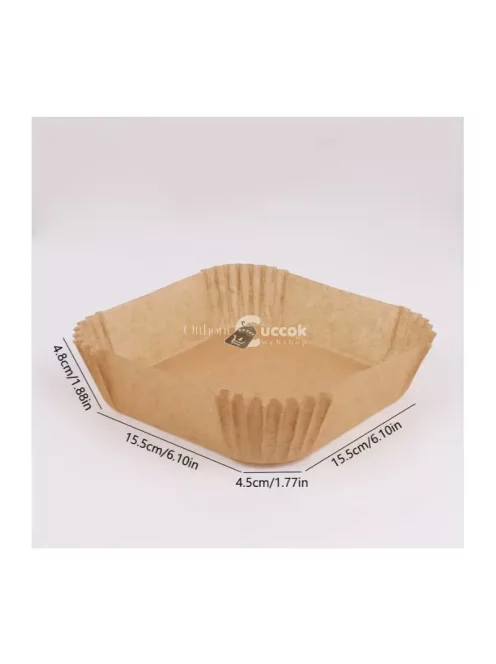 Négyzet alakú olaj nedvszívó papír 50 db