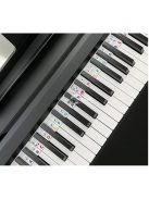 Újrafelhasználható szilikon zongorabillentyűzet címke