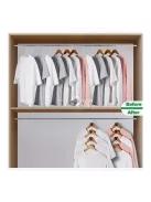 Helytakarékos szekrényrendező 18 db-os