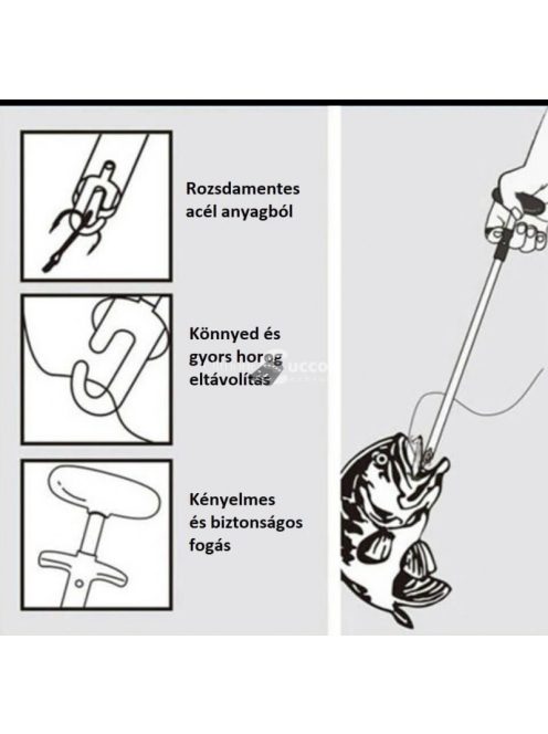 Horogkiszedő, horgászfogó, horogszabadító fogó