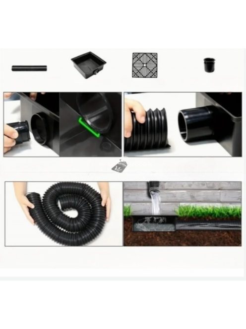 Ereszcsatorna vízelvezető