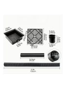 Ereszcsatorna vízelvezető