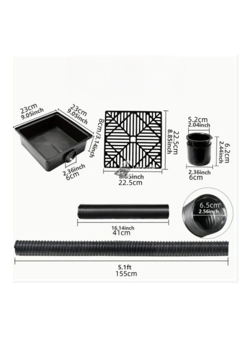 Ereszcsatorna vízelvezető