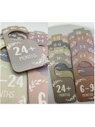 Fából készült babaszekrény rendező