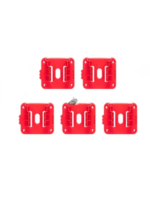 Milwaukee 18V-os fúró akkumulátor tároló állvány 5 db