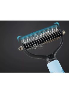 Kétoldalú állatszőr eltávolító kefe