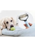 Kétoldalú állatszőr eltávolító kefe