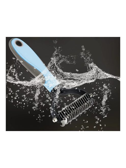 Kétoldalú állatszőr eltávolító kefe