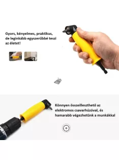 Derékszögű hosszabbító Elektromos csavarhúzóhoz