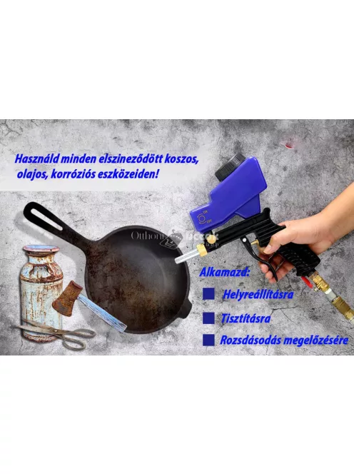 Homokfúvó szórópisztoly
