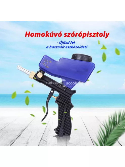 Homokfúvó szórópisztoly
