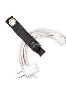 Tároló, kábelkötegelő heveder