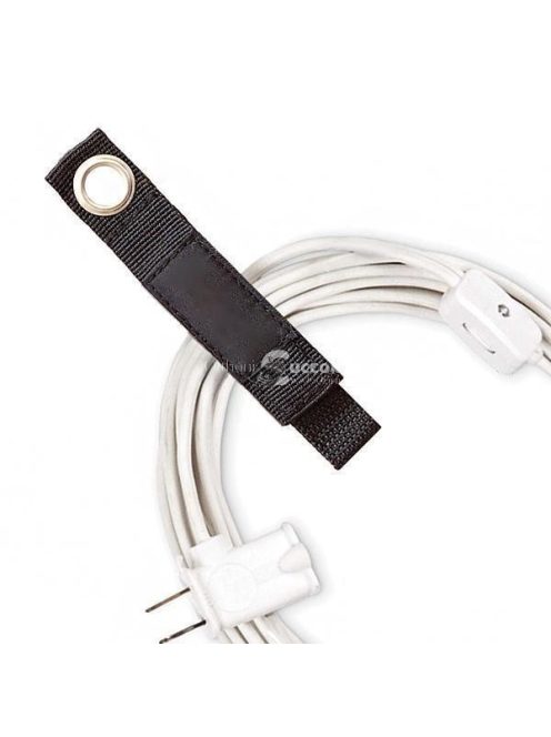 Tároló, kábelkötegelő heveder