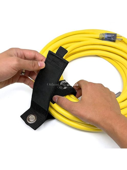 Tároló, kábelkötegelő heveder