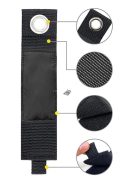 Tároló, kábelkötegelő heveder