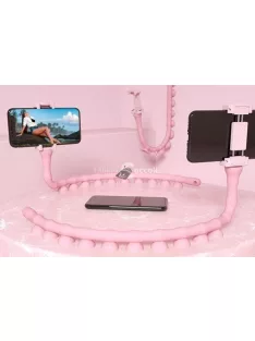 Tapadókorongos, flexibilis kukac telefontartó