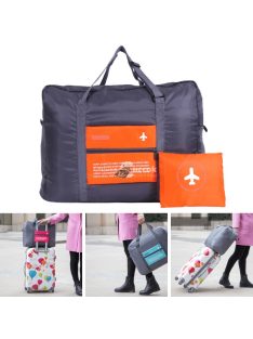 (4 színben) Kézipoggyász méretű, összehajtható táska - Narancssárga