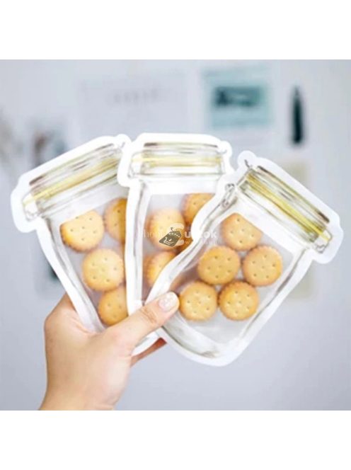 3 méretű, ételtároló tasak csomag (10 db)