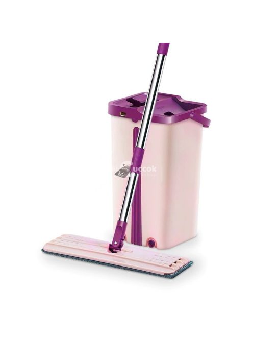 Felmosó szett, felmosó mop vödörrel