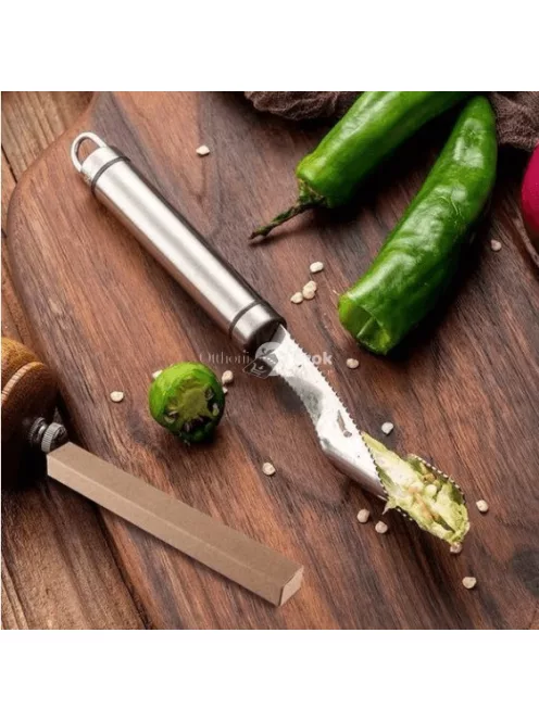 Paprika csumázó kés rozsdamentes acélból