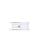 Állítható méretű multifunkciós szekrény polc