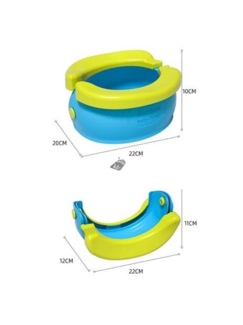 Hordozható mókás utazó bili