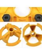 Zsanérlyuk fúró készlet, bútorzsanér, ajtó zsanér készítő famunkákhoz