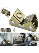 Mágneses fémrögzítő hegesztéshez, V típusú állítható hegesztőkapocs