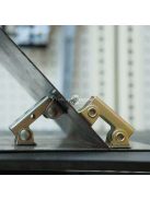 Mágneses fémrögzítő hegesztéshez, V típusú állítható hegesztőkapocs