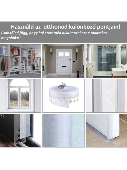 Gazdaságos szigetelő szalag (Öntapadós)