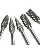 Profilmaró fúrófej készlet fémhez (10 db)