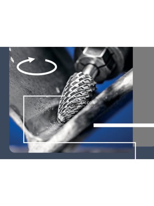 Profilmaró fúrófej készlet fémhez (10 db)